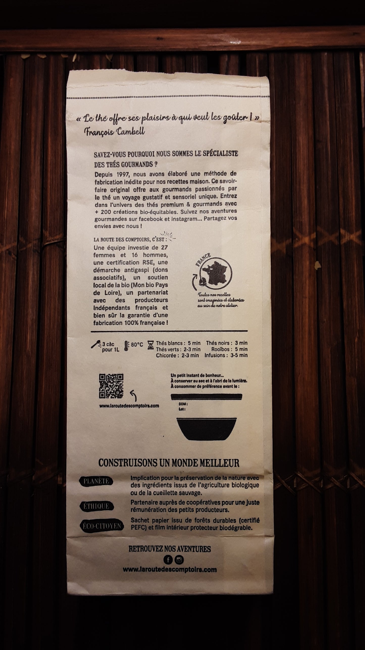 Thé vert CASBAH - menthe douce