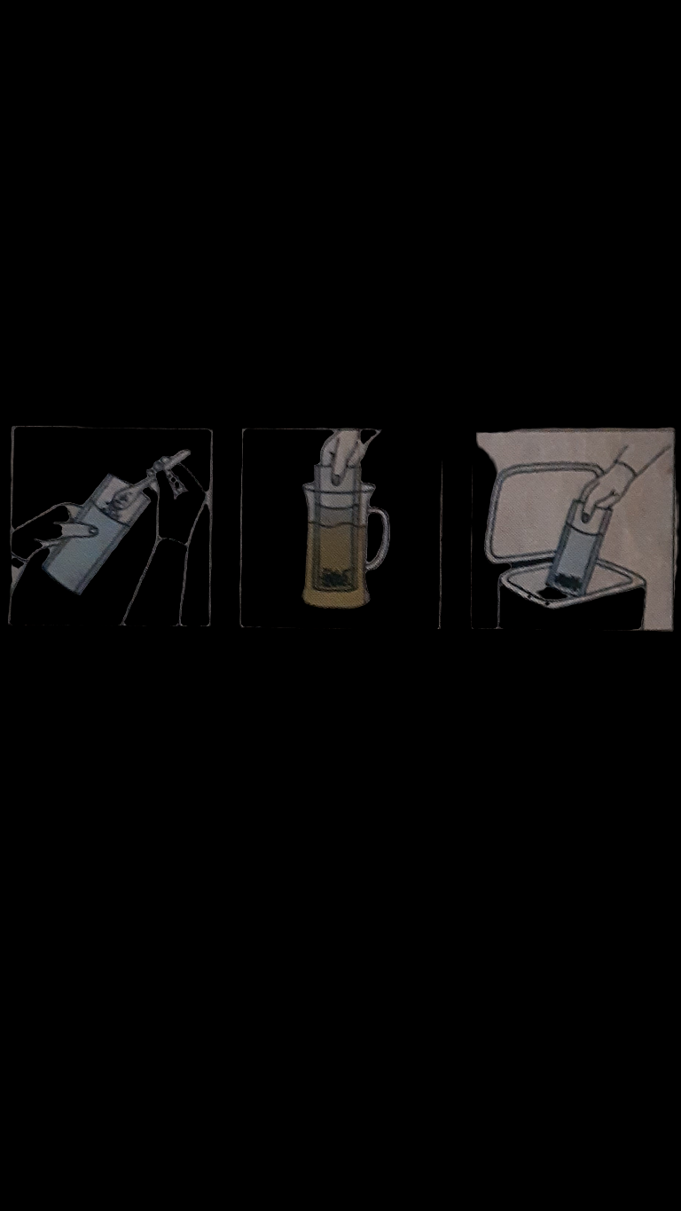 Préparation de thé ou tisane : Filtre à thé en papier