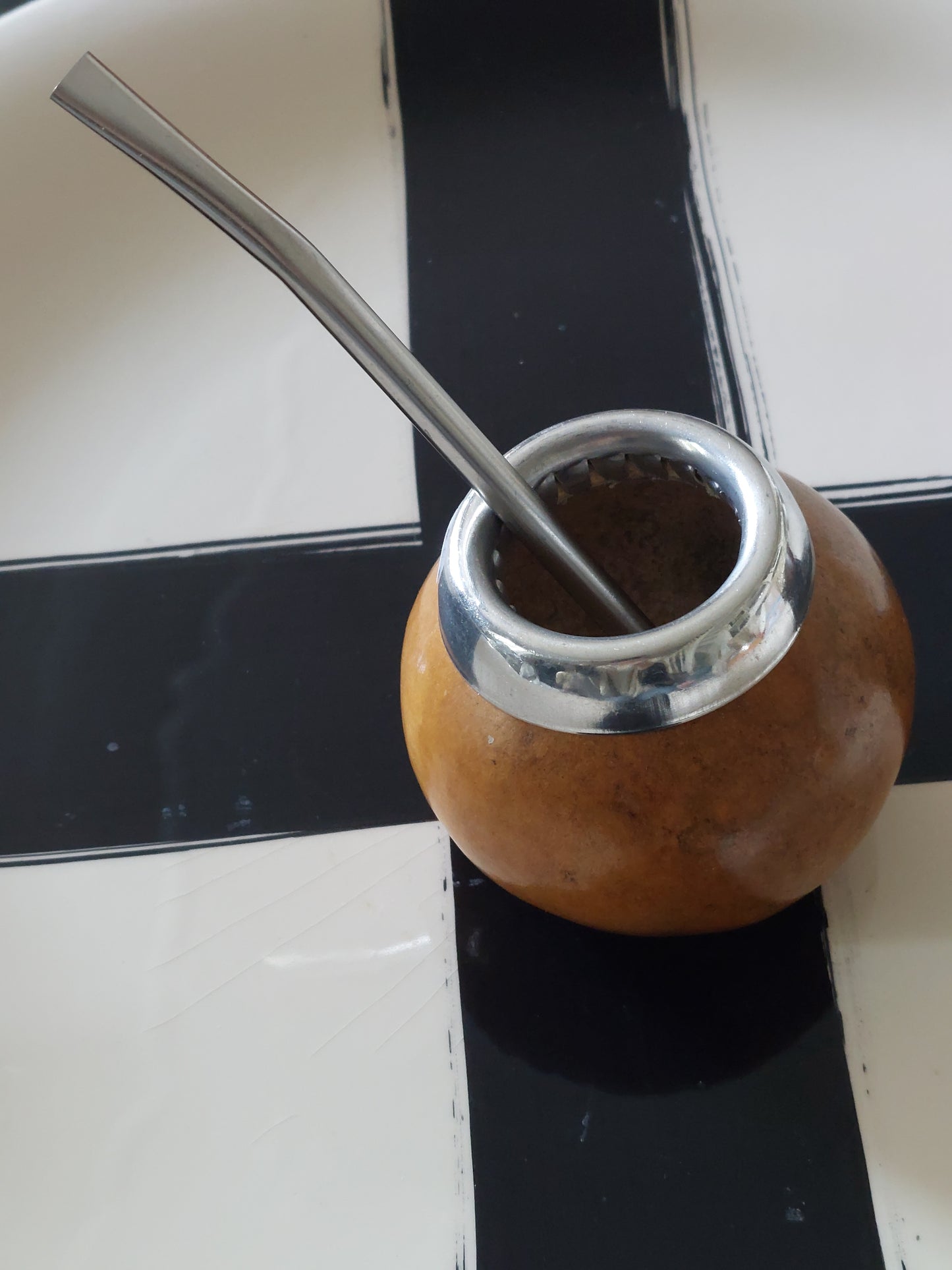 Préparation du maté : Bombilla