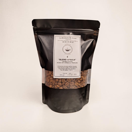 Café mélange maison " BLEND AFRICA" 100% arabicas premiums